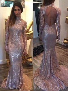 Pink Fitted Mermaid Dress For Prom Season, Fitted Pink Mermaid Dress For Prom, Pink Fitted Gown For Prom Season, Pink Fitted Gown With Sweep Train, Fitted Pink Gown With Sweep Train, Party Mermaid Dress With Back Opening, Fitted Backless Mermaid Dress With Sequins, Fitted Backless Sequined Mermaid Dress, Fitted Pink Prom Gown