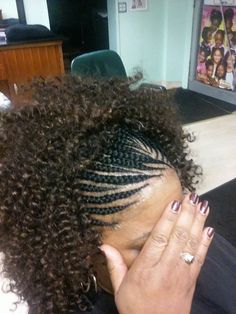 Front Flat Twist Natural Hair, Half Braided Hairstyles, Flat Twist Hairstyles, Crochet Braids Hairstyles, Natural Hair Twists