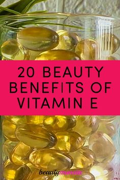 Vitamin E is one of the most important vitamins needed for overall health. Find out the beauty benefits of vitamin E capsules for skin and hair! Vitamine E Capsules, Vitamin E Capsules Uses, Vitamin E For Face, At Home Skincare, Hair Skin Nails Vitamins, Healthy Natural Hair Growth