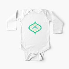 Get my art printed on awesome products. Support me at Redbubble #RBandME: https://www.redbubble.com/i/baby-onesie/Cute-retro-blue-and-green-bug-by-marufemia/86255201.8RDFY?asc=u Green Bug, Retro Blue, Baby One Piece, Blue And Green, Simple Dresses, Bugs, Baby Onesies