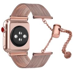 Apple Watch Bands Rose Gold, Gold Apple Watch Band, Dressy Jewelry, Fringe Bracelet, Rose Gold Apple Watch, Gold Apple, Dressy Fashion, Apple Watch 38mm, 38mm Apple Watch Band