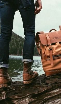 Ocean meets the forest. Men Dp, Dog Backpack, Lumberjack, Outfit Casual, Sling Bag, Jon Snow