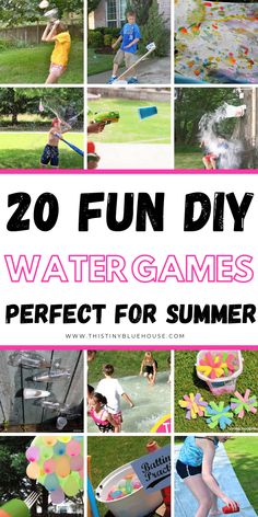 20 fun diy water games perfect for summer