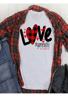 Grandmother Names, Valentine Shirts, Shirts Vinyl, Valentine's Decor, Cricket Ideas, February 14th, Group Ideas, Shirt Sayings, Buffalo Plaid Christmas