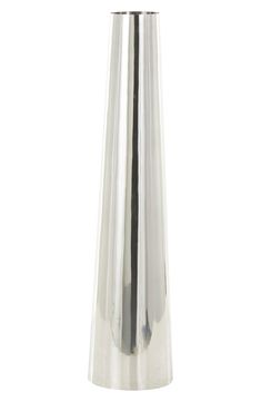 Present your favorite blossoms in a charming display with this contemporary vase crafted from stainless steel. 9" x 9" x 36" Stainless steel Spot clean Imported Cole Haan Women Shoes, Contemporary Vase, Contemporary Vases, Vase Crafts, Concert Looks, Cole Haan Women, Straw Bags, Flip Flop Slippers, Designer Crossbody Bags