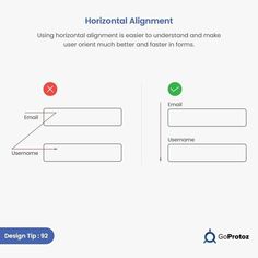 the horizontal alignment is used to make an object easier for texting and other information