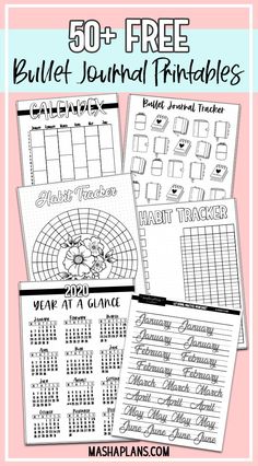 Online Bullet Journal, Free Bullet Journal Printables, Printables Journal, Artistic Person, Bullet Journal Layout Templates, Planer Organisation, Printable Bullet Journal, Reading Printables