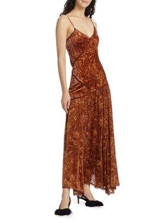 Ulla Johnson Elodie Print Velvet Maxi Dress on SALE | Saks OFF 5TH Boho Formal Dress, Boho Formal, Velvet Maxi Dress, Velvet Maxi, Ulla Johnson, Formal Dress, Wedding Guest, Dresses For Sale, Going Out