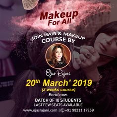 Makeup Course, Big Fat Indian Wedding, A Celebrity, Professional Hair, Glam Makeup, Hair And Makeup, Professional Hairstyles, Beauty Cosmetics, Indian Bride