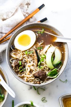 This easy Slow Cooker Ramen with beef is perfect for those nights when you’re craving your favorite bowl of ramen in the cozy comfort of your home. #ramen #slowcooker #crockpot #dinner #beef Crockpot Dinner Beef, Slow Cooker Beef Ramen, Ramen With Beef, Slow Cooker Ramen, Beef Ramen, Dinner Beef, Bowl Of Ramen