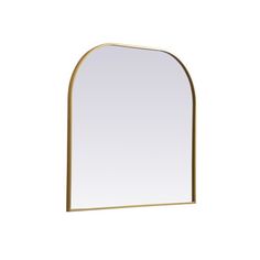 an arch shaped mirror is shown against a white background