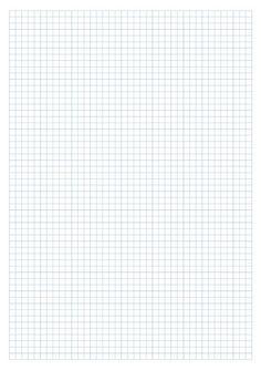 a sheet of graph paper that has been drawn in two different ways, with one line on