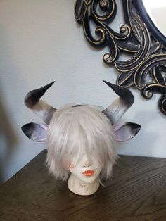 Minotaur Horns and Ears Long Horn Cow-bull Matador Horns - Etsy Taurus Horns, Cow Oc, Horns Drawing, Fantasy Horns, Horns Costume, Taurus Sun, Horns Headband, Cow Ears, Cow Costume