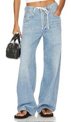 Revolve jeans for fall, fall fashion finds, fall style, looks for fall 2024 Black Boyfriend Jeans, Drawstring Jeans, High Waist Wide Leg Jeans, Mom Denim, Citizens Of Humanity Jeans, Loose Jeans, Citizens Of Humanity, Jeans Boyfriend, Wide Leg Denim