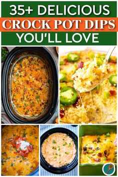 35+ Irresistible Crock Pot Dips – Perfect for Any Party! Crock Pot Chip Dip, Easy Crock Pot Dips, Crock Pot Dip Recipes, Meat Lovers Pizza Dip, Cheesy Dip Recipes, Cheesy Dips, Dip Recipes Crockpot, Slow Cooker Dips