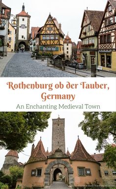 an old german town with lots of tall buildings