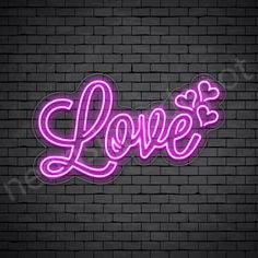 OL Love Script Neon Sign Wedding Party Sign, I Love You So Much Quotes, Party Font, Valentine Font, Neon Signs Quotes, Love Script, Romantic Fonts, Neon Signs Home, Love Neon Sign