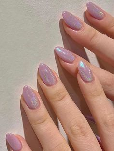 24pcs Long Almond Purple Glitter Aurora Mermaid Pearlescent Fake Nail, #AD, ##Nail, #advertisement, #Fake, #Pearlescent, #Mermaid Unghie Nail Art, Colorful Nails, Her Nails, روتين العناية بالبشرة, Pink Nail, Classy Nails, Short Acrylic Nails, Nail Arts, Nail Shapes