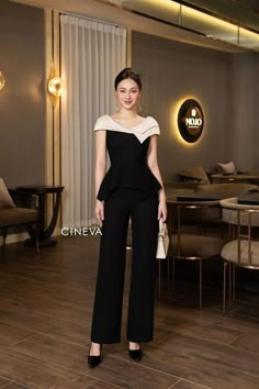 Oath Taking Outfit Women Formal, Oath Taking Outfit Women, Womens Dress Pants Outfits, Modern Filipiniana Outfit Classy Pants, Winter Outfits Dinner, Outfit Ideas For School Fall, Formal Attire Women, Semi Formal Outfits For Women, Summer Outfits Baddie