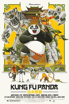 a movie poster for the film king of panda