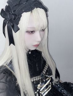 Goth Lolitas, Y2k Haircut, Japanese Goth, Irl References, Gothic Baroque, Era Outfits, Elegant Goth, Elegant Gothic, Future Style