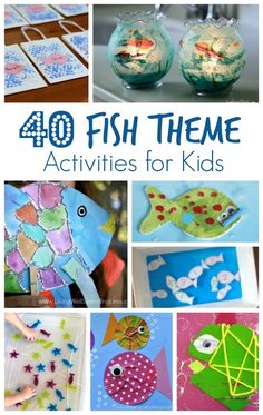 fish themed activities for kids to do at home