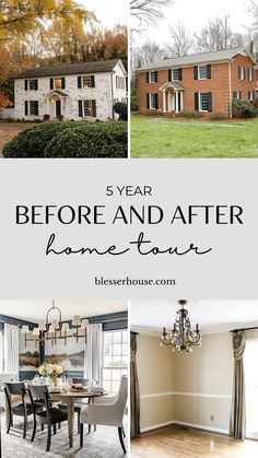 the before and after home tour