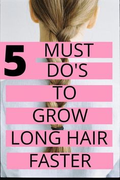 How To Grow Your Hair Faster In A Week, Ways To Grow Hair Faster, Ways To Grow Your Hair, Hair Growth Tips Faster, How To Grow Hair Faster, Ways To Grow Hair, Growing Your Hair, Grow Your Hair Faster, Growing Long Hair Faster