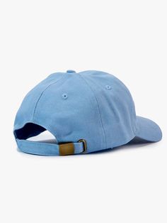 Chubbies Hat in Light Blue Blue Cotton 5-panel Baseball Cap, Blue 5-panel Summer Hats, Blue Cotton Baseball Cap For Outdoor, Adjustable Blue Hats For Everyday, Outdoor Blue Cotton Baseball Cap, Blue Cotton Flat Brim Baseball Cap, Blue Cotton Hat With Curved Brim, Light Blue Cotton Hat With Curved Brim, Blue Cotton Dad Hat For Beach