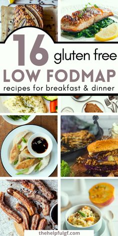 16 gluten free low fodmap recipes for breakfast and dinner