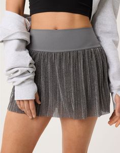 OFFLINE By Aerie Real Me Pleated Glitter Skort Boot Cut Leggings, Aerie Real, Offline By Aerie, Evening Walk, Bra Dress, Flowy Shorts, Cool Stuff, Lace Bralette, Dress Romper