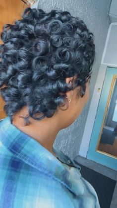 Curls On Short Hair Black Women, Tight Curls Short Hair, Shorts Hairstyles, Hair 90s, Black Kids Braids Hairstyles, Short Natural Curly Hair