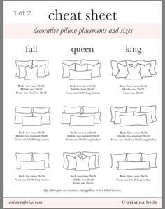 the instructions for how to sew an overstuffed pillow