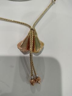 14kt tri-colored gold calla lilly necklace   | eBay Lilly Necklace, Calla Lilies, Calla Lily, Fine Jewellery Necklace, 14kt Gold, Gold Yellow, Tri Color, Yellow White, Jewelry Necklace Pendant