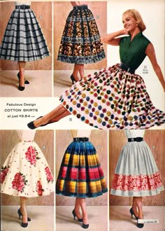 Pour moi Betty Draper, Victory Rolls, Sears Catalog, Gaun Fashion, Look Retro, Paris Mode, Full Skirts