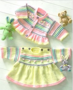 an image of dolls clothes and stuffed animals