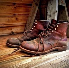 Iron Rangers, Redwing Boots, Red Wing Iron Ranger, Nice Boots, Wing Boots, Rugged Boots, Old Boots, Shoes Ideas