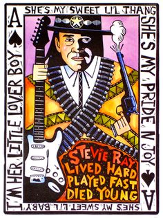 the poster for steve ray's live hard played fast and slow concert in las vegas