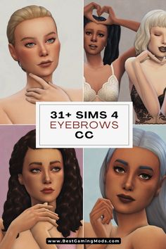 Are your Sims 4 brows in need of a new look?

Get ready to shape, define, and slay those brows with the best Sims 4 eyebrows CC to help your Sims express their unique style. You will find here Sims 4 eyebrows cc patreon, Sims 4 eyebrows maxis match, sims 4 eyebrow slit, and so much more! Sims 4 Eyebrows Maxis Match, Different Eyebrow Shapes, Eyebrow Shading, Eyebrow Styles, Sparse Eyebrows, Dark Eyebrows, Thick Brows