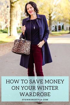 How to Save Money on Your Winter Wardrobe - Stunning Style Black Capsule Wardrobe, Tips To Save Money, Wardrobe Planning, Dark Winter, How To Save Money, Style Winter