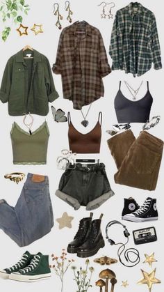 Look Grunge, Earthy Outfits, Clothes And Shoes, Swaggy Outfits, Hippie Outfits, 가을 패션, Really Cute Outfits, Mode Vintage