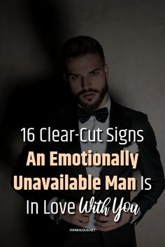 Have you ever wondered what emotional unavailability is? What are the signs an emotionally unavailable man is in love with you?

It is always difficult to talk about emotional unavailability, but one thing is for sure, nobody wants an unavailable partner. Practically every girl has had at least one guy she thought she could change, am I right? I know I failed twice – and I hope I’ve learned my lesson.


#thinkaloud #pasts #properly #lovequotes #love #loveit #lovely #loveher #loveyou Unavailable Partner, Emotional Unavailability, I Failed, The Signs, Every Girl, Have You Ever, Talk About