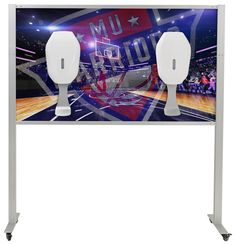 60x36 Single Sided Custom Hand Sanitizer Station Panel for SNMUH Hand Sanitizer Station, Graphic Design Services, Uv Printing, Printing Methods