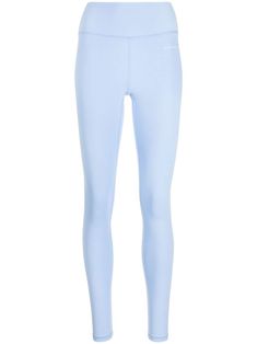 light blue stretch-design pull-on style super-skinny cut logo print to the side 7/8 length Chloe Descendants, Blue Leggings Outfit, Girly Tomboy, Sophie Foster, Fitness Queen, Light Blue Leggings, Lulu Leggings, Sporty And Rich, Blue Leggings