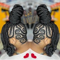 20 Latest and Best Hairstyles for Ladies 2023. - Ladeey Stitch Braid Styles, Braid Heart, Braid Beauty, Feed In Braids Ponytail, Stitch Braid, Cornrows Hairstyles, Understood The Assignment, Braid Updo, Braided Hairstyles For Black Women Cornrows