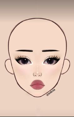 Halloween Stitches Makeup, Face Chart Makeup Ideas, Face Makeup Routine, Stitches Makeup, Doll Face Makeup, Nose Makeup, Makeup Charts, Makeup Area, Makeup Drawing