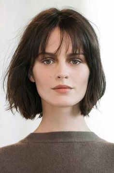 25+ Bob Haircuts With Bangs | Bob Hairstyles 2015 - Short Hairstyles for Women Trendy We Fryzurach, Shaggy Bob, Low Maintenance Haircut, Bob Hairstyles With Bangs, Bob Haircut With Bangs, Medium Short Hair, Girl Haircuts, Mariska Hargitay