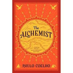 the book cover for laghistee by paul coelhoo, with an orange background