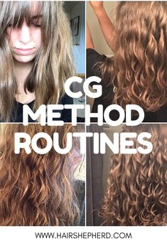 Curly Girl Method Routine, Gray Transition, Hair Pull, Wedding Skin, Bridal Makeup Tips, Hair Tricks, Red Ombre Hair, Curly Hair Problems