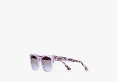 Change your sunglasses change your look. Our Javana shades feature round lenses for a retro look. | Kate Spade Javana Sunglasses, Violet - 0 Kate Spade Sunglasses, Retro Look, You Changed, Kate Spade, Violet, Lenses, Shades, Sunglasses